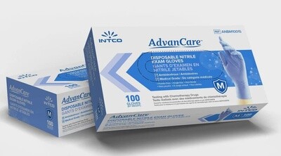 AdvanCare Nitrile Gloves