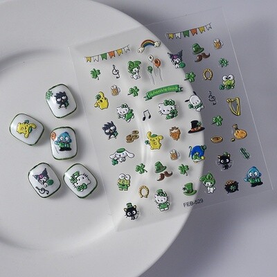 Nailart Sticker - FEB 529
