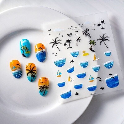 Nailart Sticker - TS 111