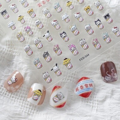 Nailart Sticker - FEB 544