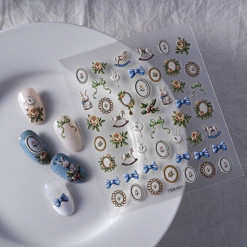 Nailart Sticker - FEB 451