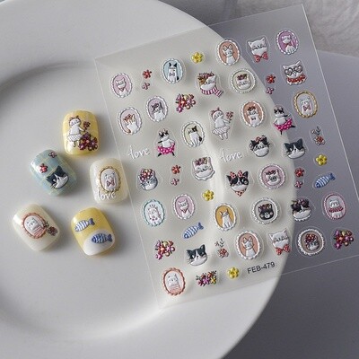 Nailart Sticker - FEB 479