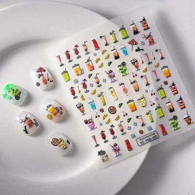 Nailart Sticker - FEB 335