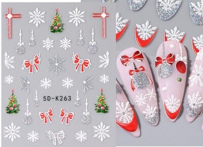 5D Art Nail Sticker K 263