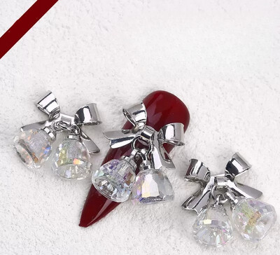 Christmas Charms - Bow Bells Silver