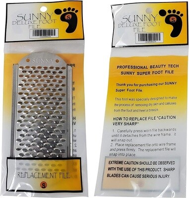 SUNNY Foot File Replacement Blade