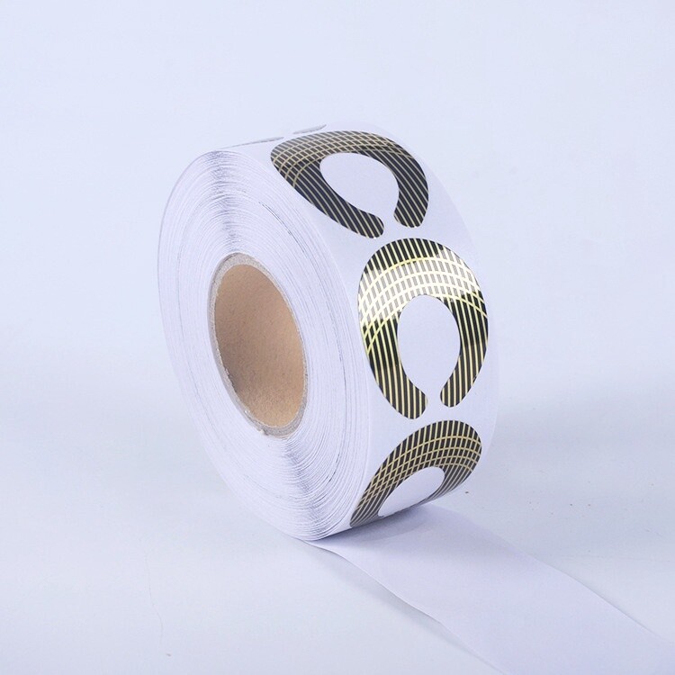 C Shape Nail Forms Extension Sticker (500pc/roll)