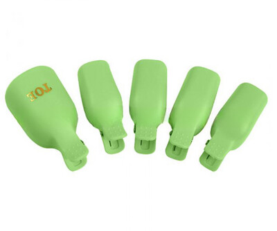 Plastic Gel Polish Remover Wrap Clip for Toe