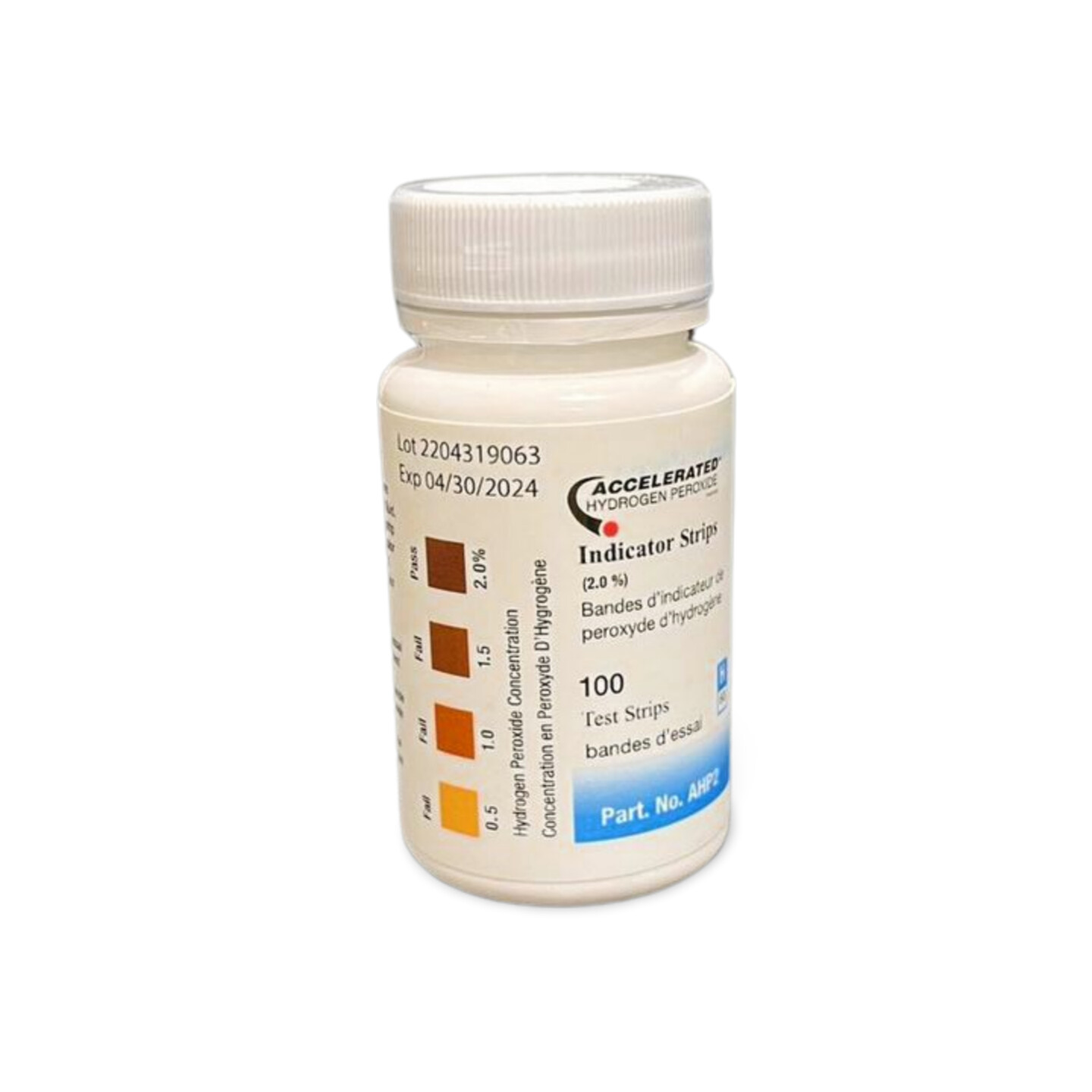 Virox Test Indicator ( CS20 Test Strip) 100pcs/Bottle