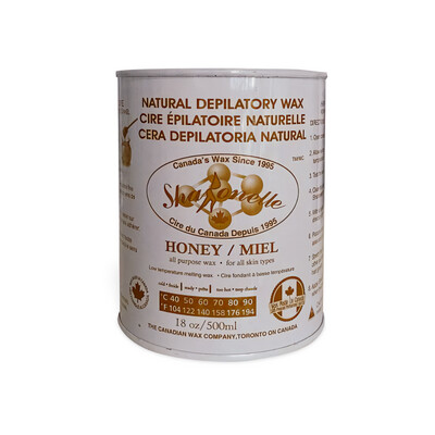 Sharonelle Honey Soft Wax 18oz (24cans/case)