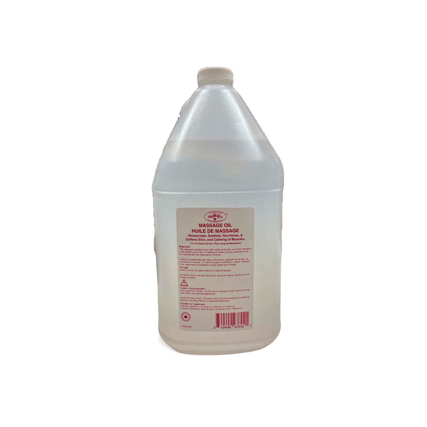 Sharonelle Massage Oil 1 GAL (Case)