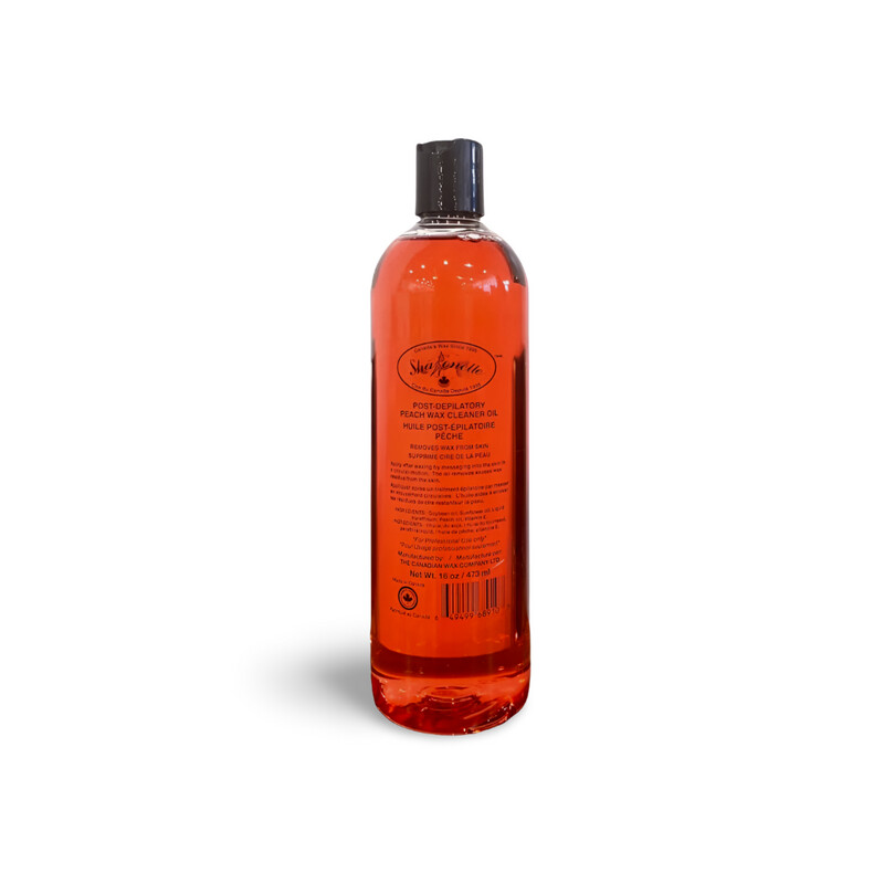Sharonelle Wax Cleaner Oil 16oz - Peach