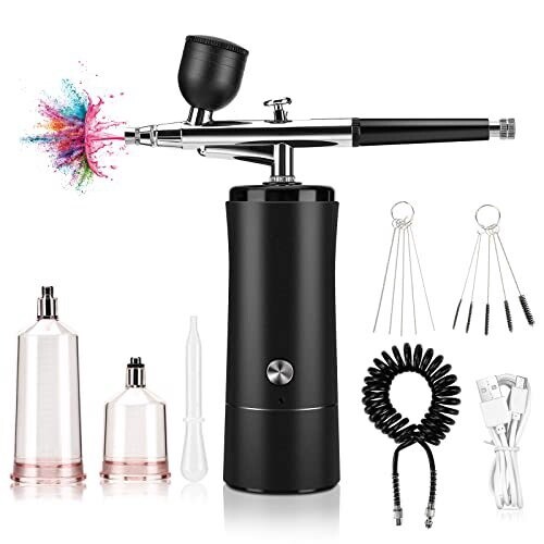 Rechargeable Beauty Airbrush - Black