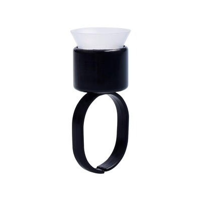 Eyelash Glue Ring - Black (10pcs/pack)