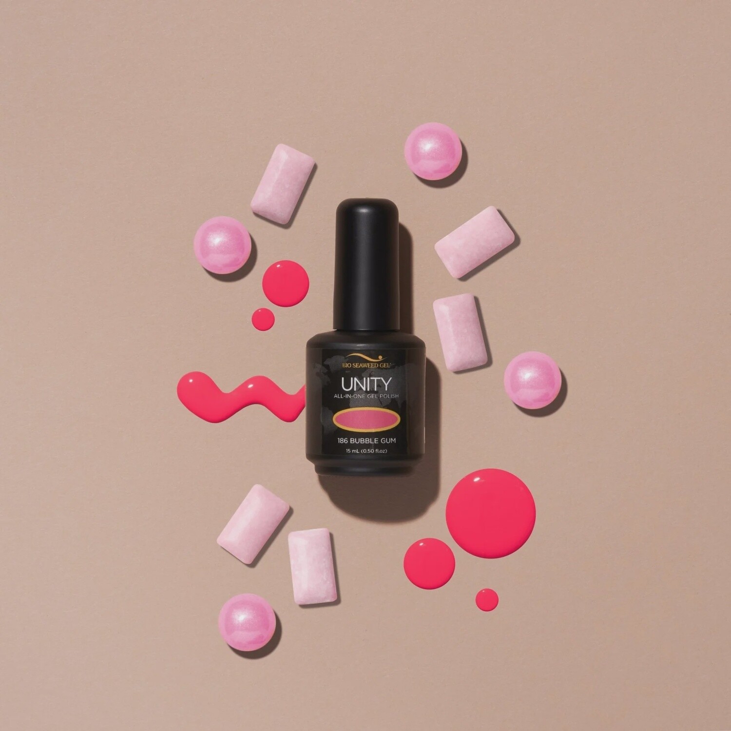 Bio Seaweed Unity Gel Polish - 186 Bubble Gum
