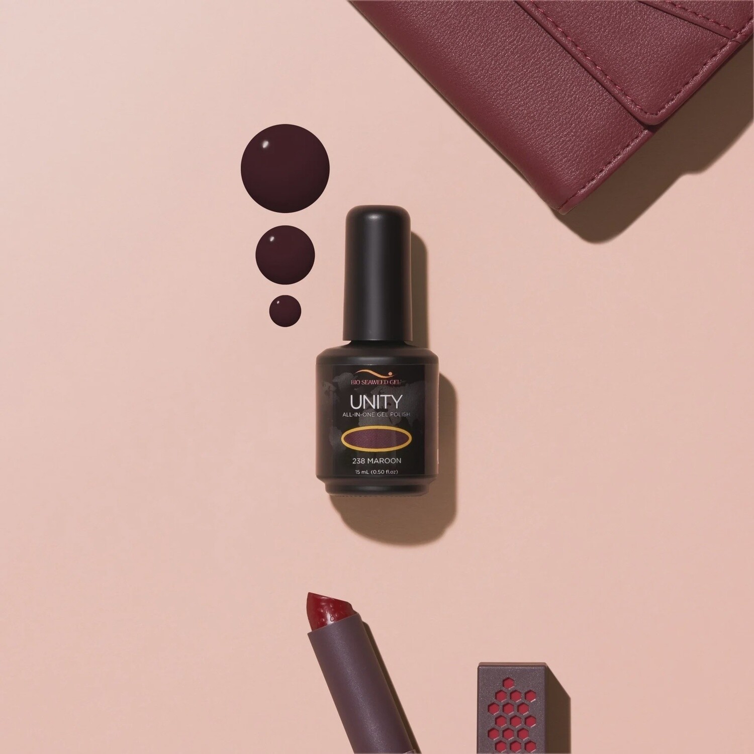 Bio Seaweed Unity Gel Polish - 238 Maroon