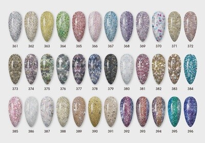 Chance Soak Off Gel 0.5oz - Diamond Dust Collection (361-396)