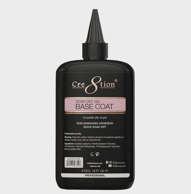Cre8tion Diamond Gel Base Coat 16 oz