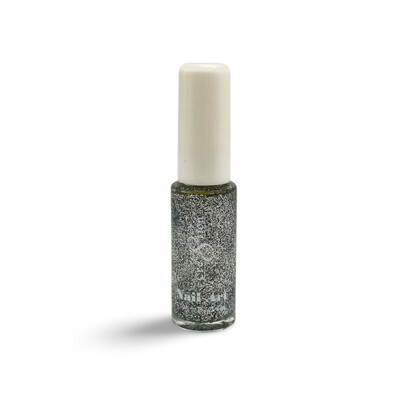 Cre8tion Nail Art Lacquer - Silver