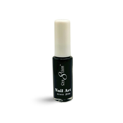 Cre8tion Nail Art Lacquer - Black