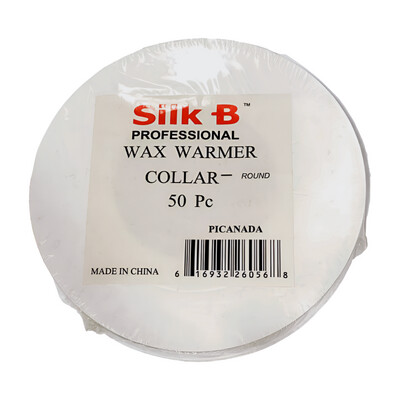 Silk B Wax Warmer Collar | Round 50pc
