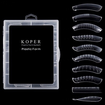 Koper Plastic Form For Nail Extension (120pcs/box)