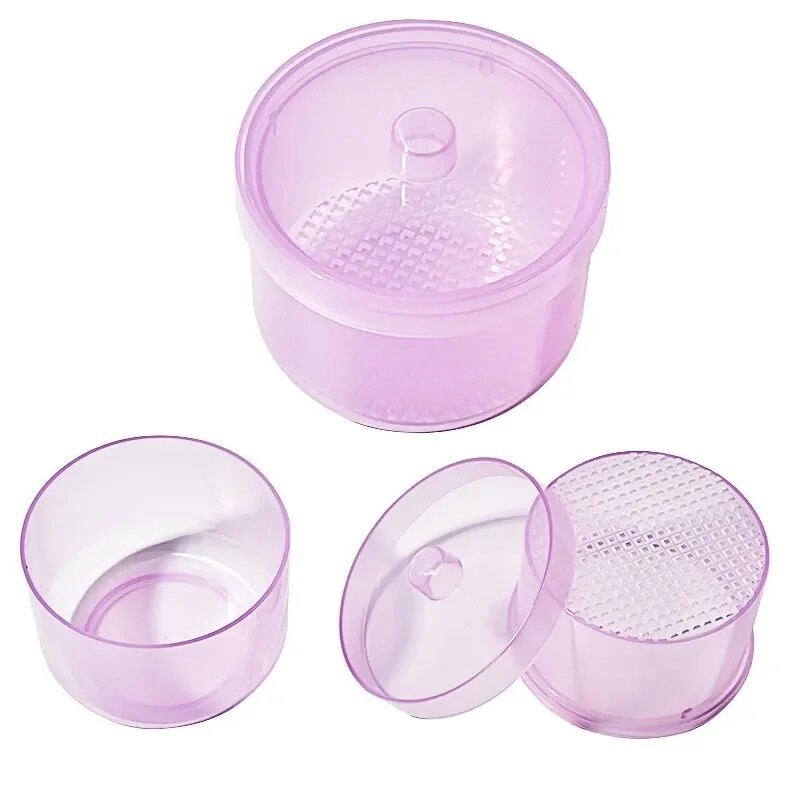 Drill Bits Disinfection Storage Box - Purple