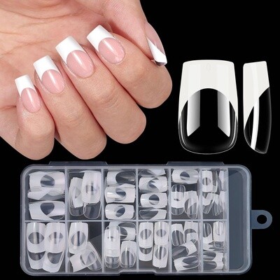 White French Nail Tips (120pcs/box)