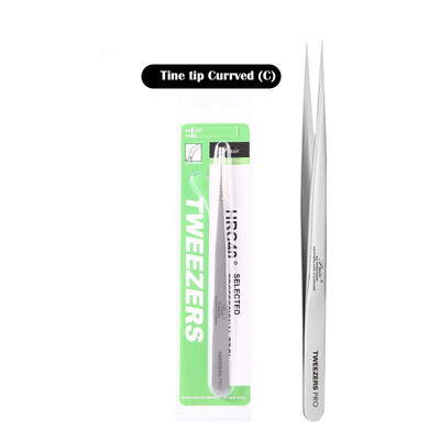 Paie Tweezers - Fine Tip Curved (C)