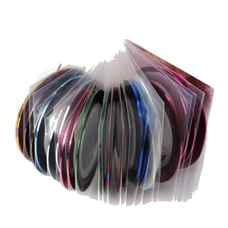 Nail Art Striping Tape Line (30 Colors/pack)