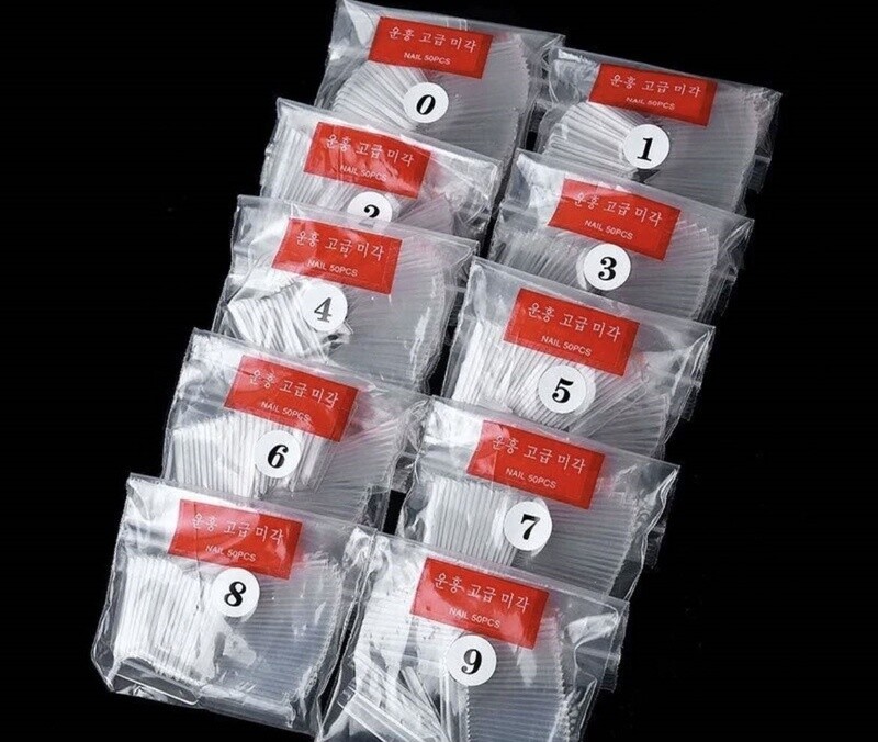 Soft Gel Nail Tips | Korean (500pcs/pack)