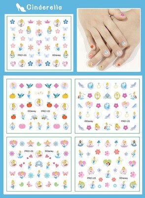 Disney Nail Stickers - Cinderella
