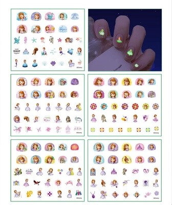 Disney Nail Stickers Luminous - Princess Sofia