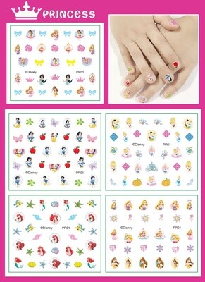 Disney Nail Stickers - Princess