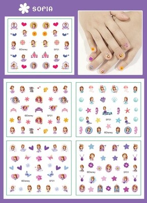 Disney Nail Stickers - Princess Sofia