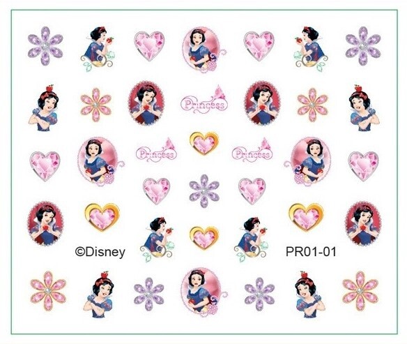 Disney Nail Stickers - Snow White, Name: SW01