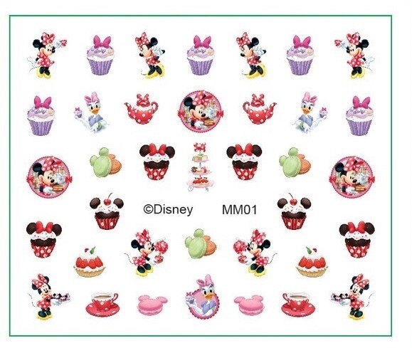 Disney Nail Stickers - Mickey Mouse, Name: MM01