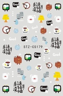 Nailart Sticker - STZ CS179