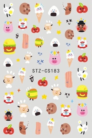 Nailart Sticker - STZ CS183