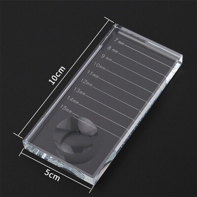 Glass Eyelash Holder