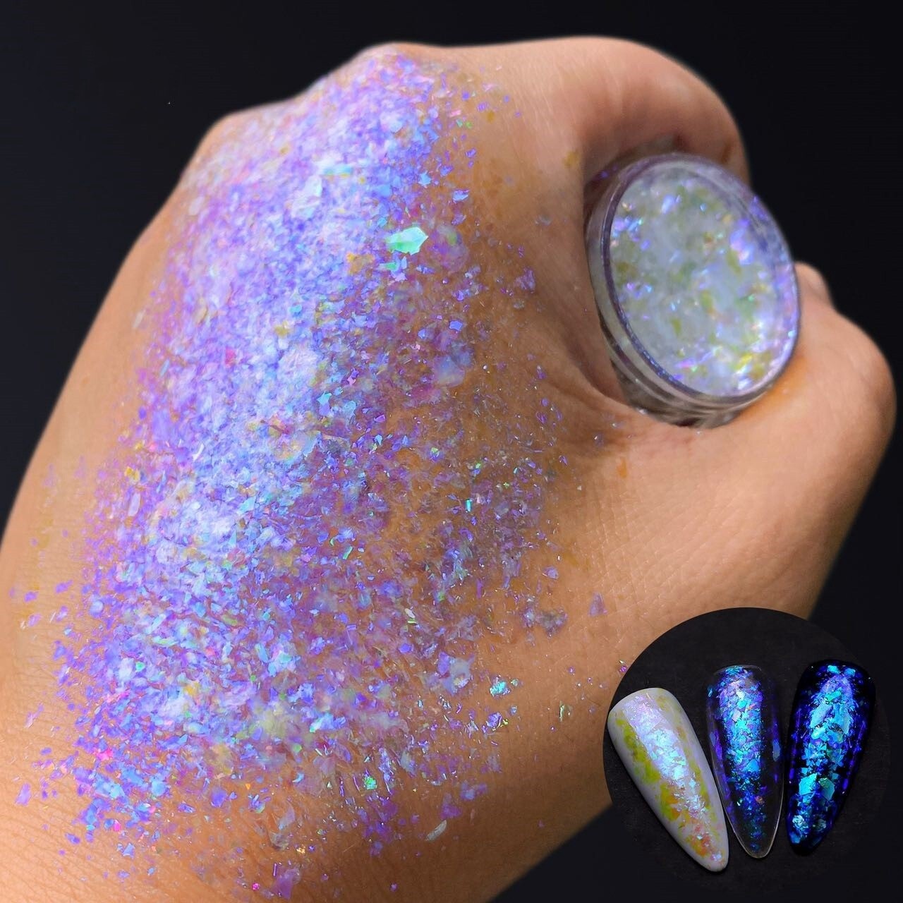 Ice Opal Glitter Powder 3g, color: 01