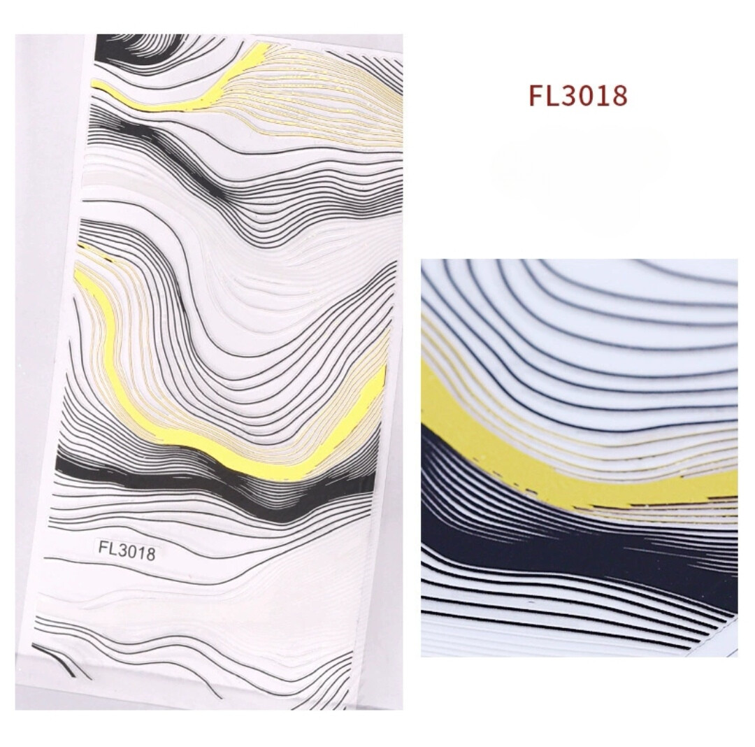Nail Art Sticker FL, Name: FL3018