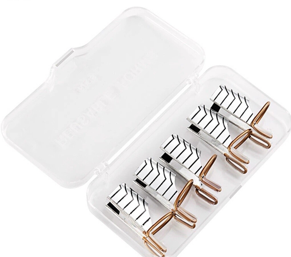 Reusable Nail Extension Form, color: Silver