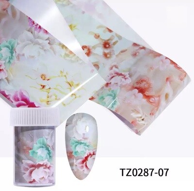 Marble Design Nail Foil Sticker