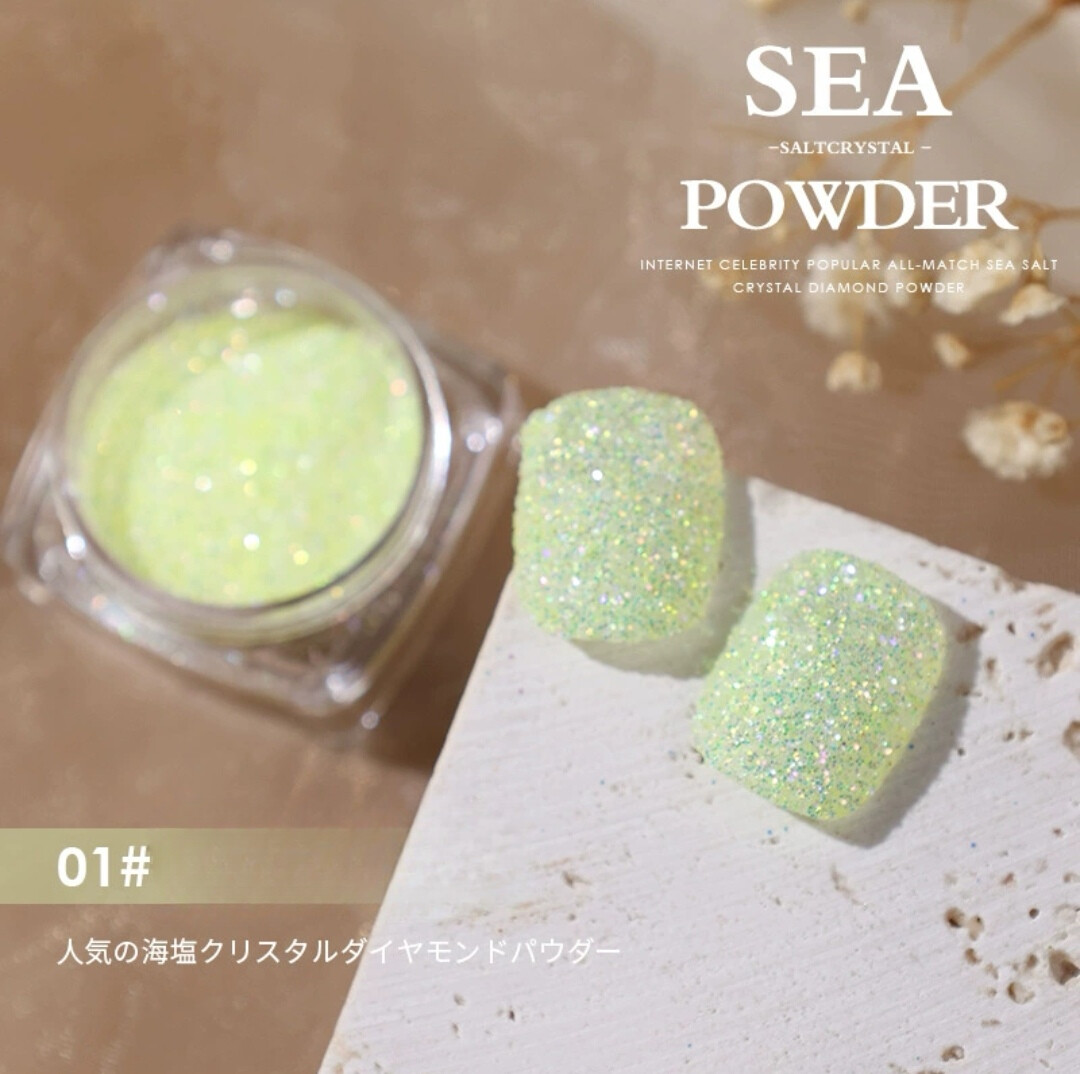 Sea Salt Glitter Powder, color: #1