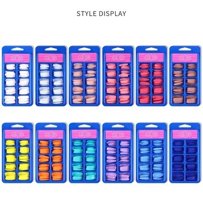 Color Soft Nail Tips (100pcs/box)