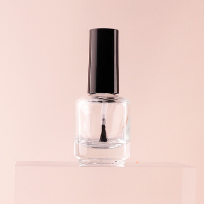 Empty Nail Polish Bottle 15ml - Clear