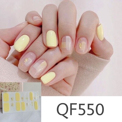 Full Nail Gel Sticker - QF 550