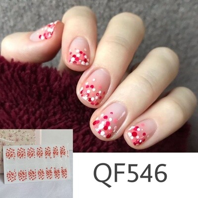 Full Nail Gel Sticker - QF 546