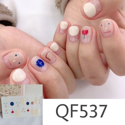 Full Nail Gel Sticker - QF 537
